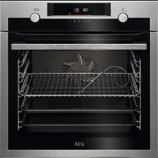 AEG BCE556060M 59.5cm Built In Electric Single Oven - Stainless Steel