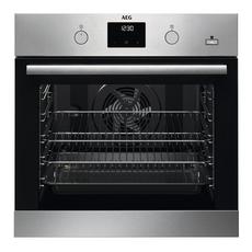 AEG BES35501EM 59.5cm Built In Electric Single Oven - Stainless Steel