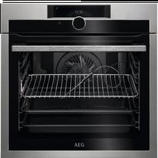 AEG BPE948730M 59.5cm Built In Electric Single Oven - Stainless Steel