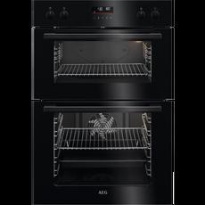 AEG DCE531160B 59.4cm Built In Electric Double Oven - Black