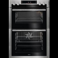 AEG DCS531160M 59.4cm Built In Electric Double Oven - Stainless Steel