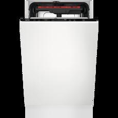AEG FSE72507P Built In Slimline Dishwasher - White - 10 Place Settings