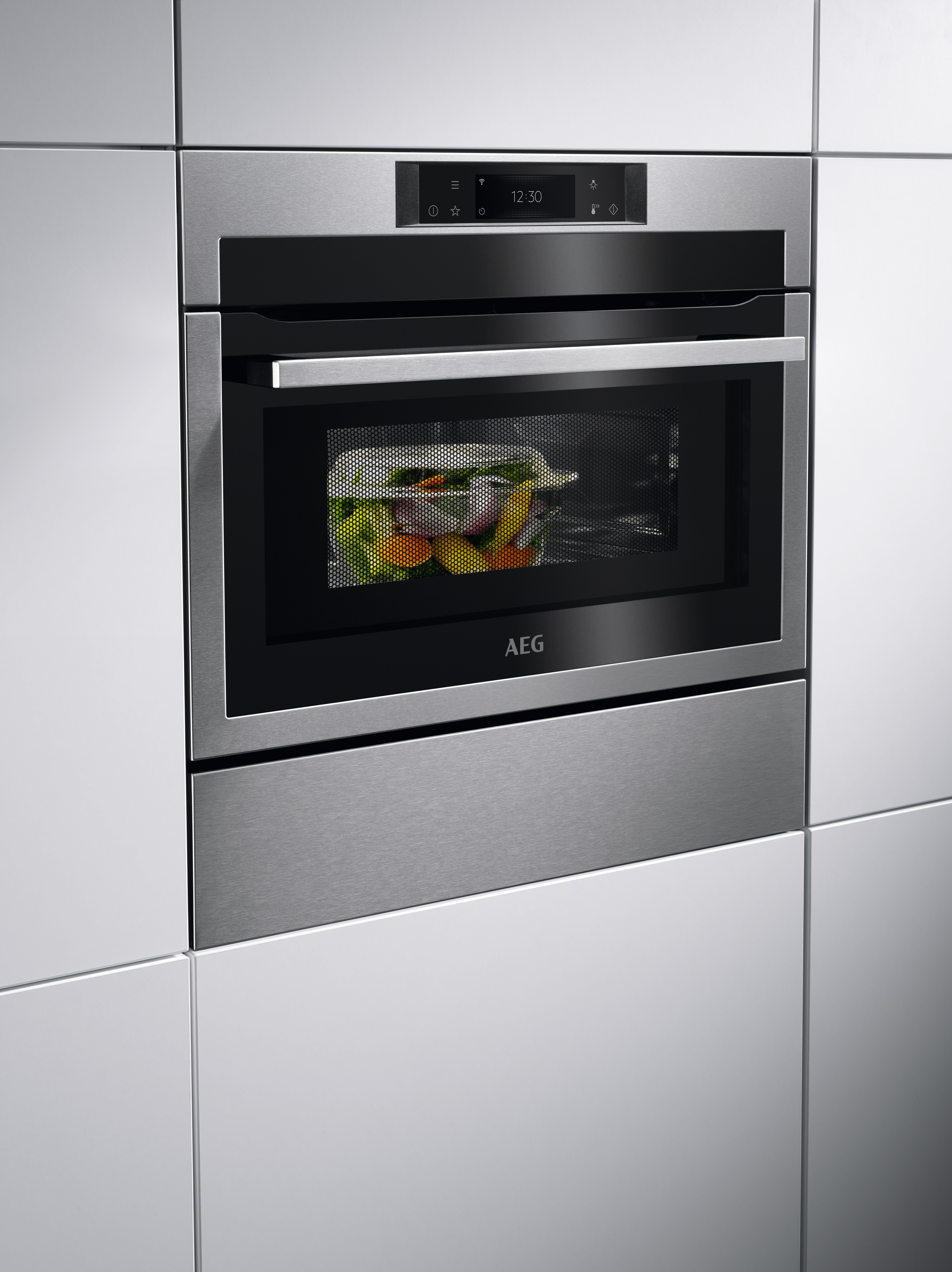 AEG KME761080M Combination Microwave Compact Oven