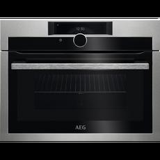 AEG KME968000M 8000 Series CombiQuick Built-In Microwave & Oven - Stainless Steel