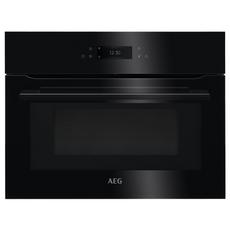 AEG KMK768080B 59.5cm Built In Combination Microwave Compact Oven - Black