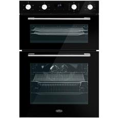 Belling BI903MFC 59.4cm Built In Electric Double Oven - Black