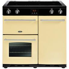 Belling 444444132 90cm Range Cooker with Induction Hob - Cream