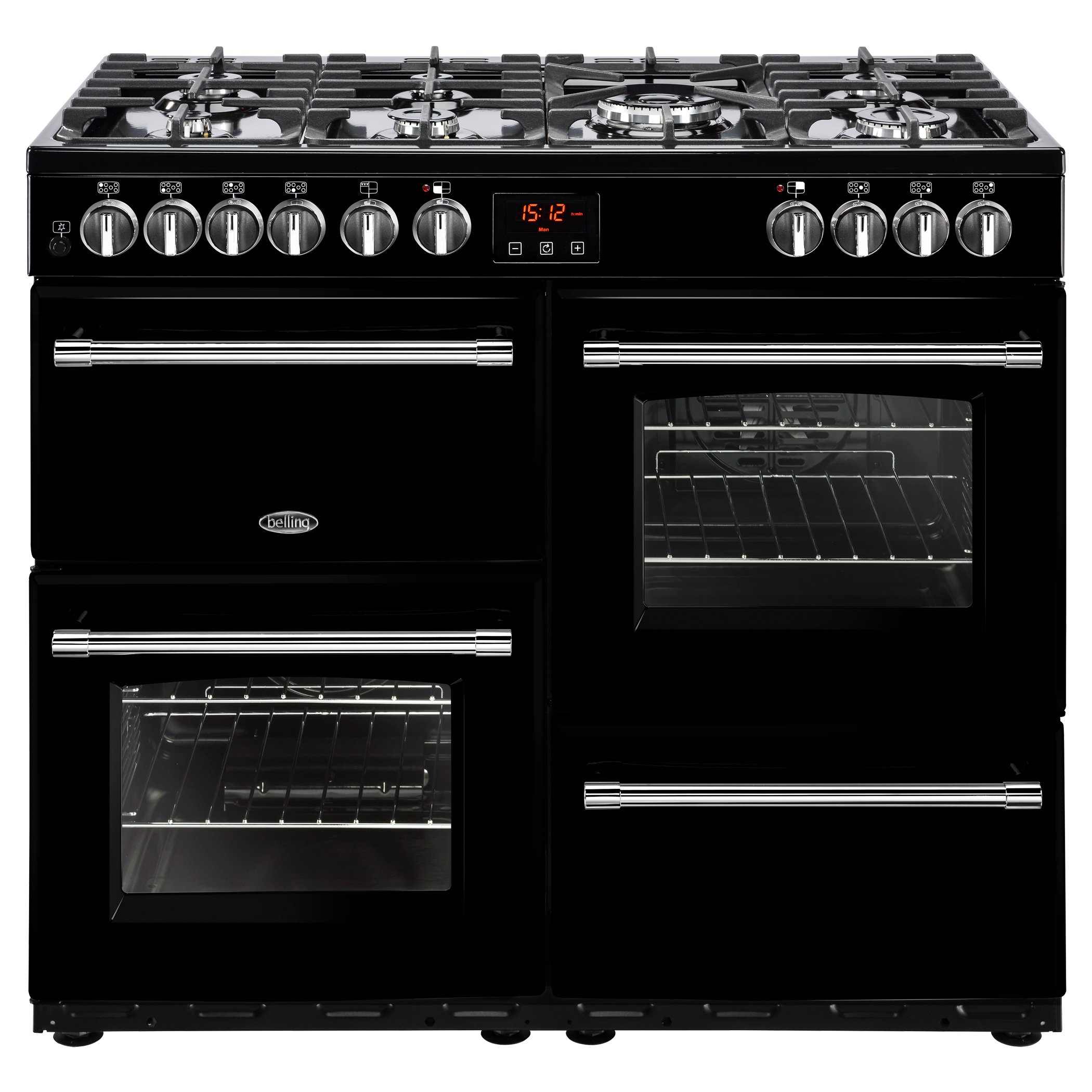 Belling 110DFT Range Dual Fuel Cooker Dual Fuel Range Cookers Freestanding Range Cookers