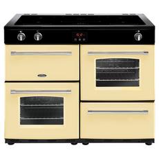 Belling 110EI 109.6cm Electric Rangecooker with Triple Oven and Induction Hob - Cream