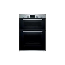 Bosch MBA5785S6B 59.4cm Series 6 Built-In Electric Double Oven