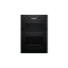 Bosch MBS533BB0B 59.4cm Series 4 Built-In Electric Double Oven