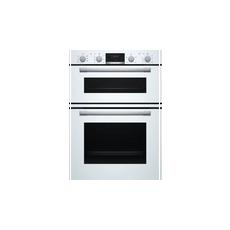 Bosch MBS533BW0B 59.4cm Series 4 Built-In Electric Double Oven