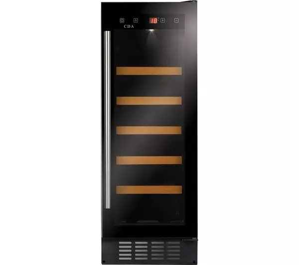 CDA FWC304BL Undercounter Slimline Wine Cooler