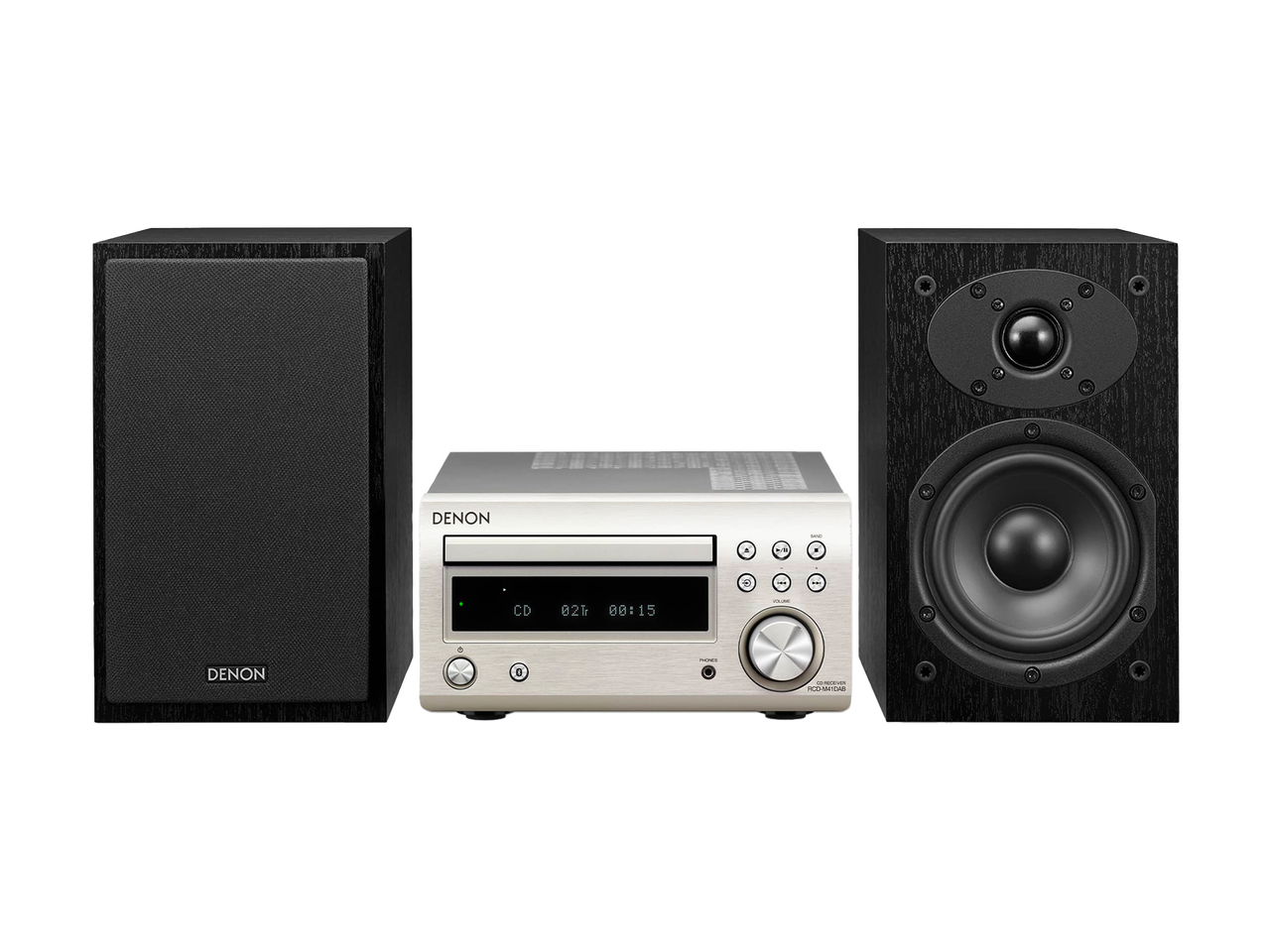Denon DM41DABSILVER Mini HiFi System