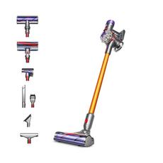 Dyson V8ABS-2023 Cordless Stick Vacuum Cleaner - 40 Minutes Run Time - Silver/Yellow
