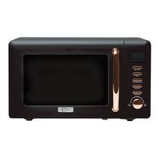 Haden 197061 20 Litres Single Microwave - Black & Copper