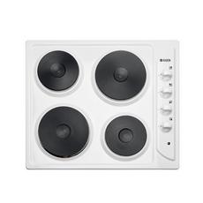 Haden HSP60W 57.5cm Solid Plate Hob - White