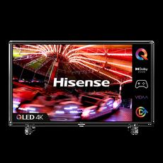 Hisense 43E7HQTUK 43" 4K UHD HDR QLED Freeview Smart TV