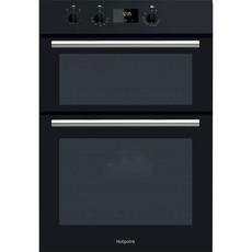 Hotpoint DD2540BL 59.5cm Built In Electric Double Oven - Black