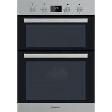 Hotpoint DKD3841IX 59.5cm Built In Electric Double Oven - Inox