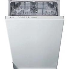 Indesit DSIE2B10UKN Built In Slimline Dishwasher - White - 10 Place Settings