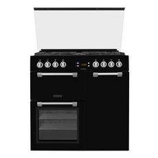 Leisure CC90F531K 90cm Dual Fuel Rangecooker with Triple Oven and Gas Hob - Black