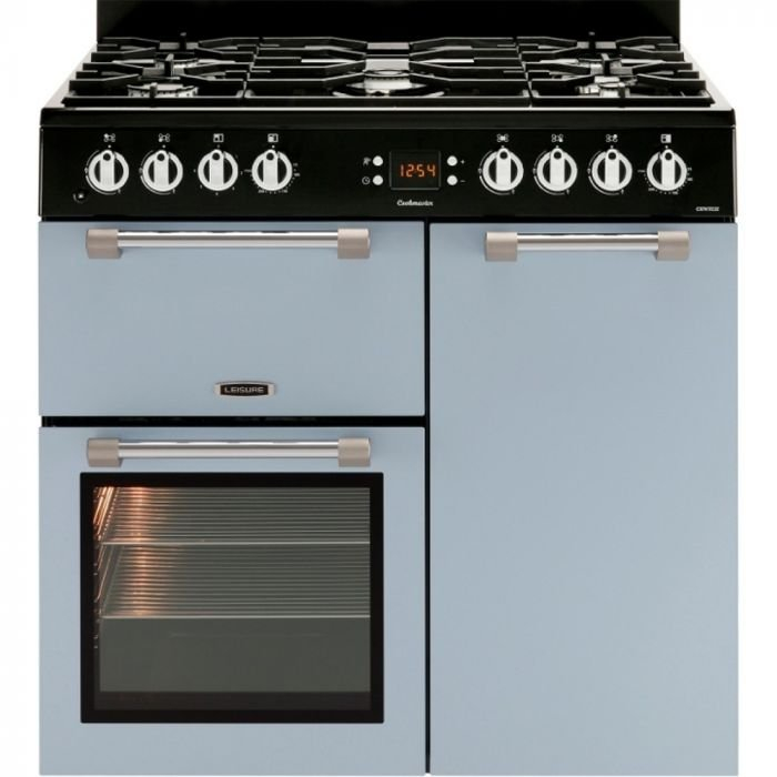 Blue electric deals range cooker