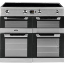 Leisure CS100D510X 100cm Induction Range Cooker with Three Ovens - Stainless Steel