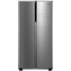 Midea MDRS619FGF46 83.5cm Total No Frost American Style Fridge Freezer - Stainless Steel
