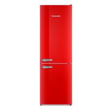 Montpellier MAB386R 59.5cm 70/30 Freestanding Static Fridge Freezer - Red