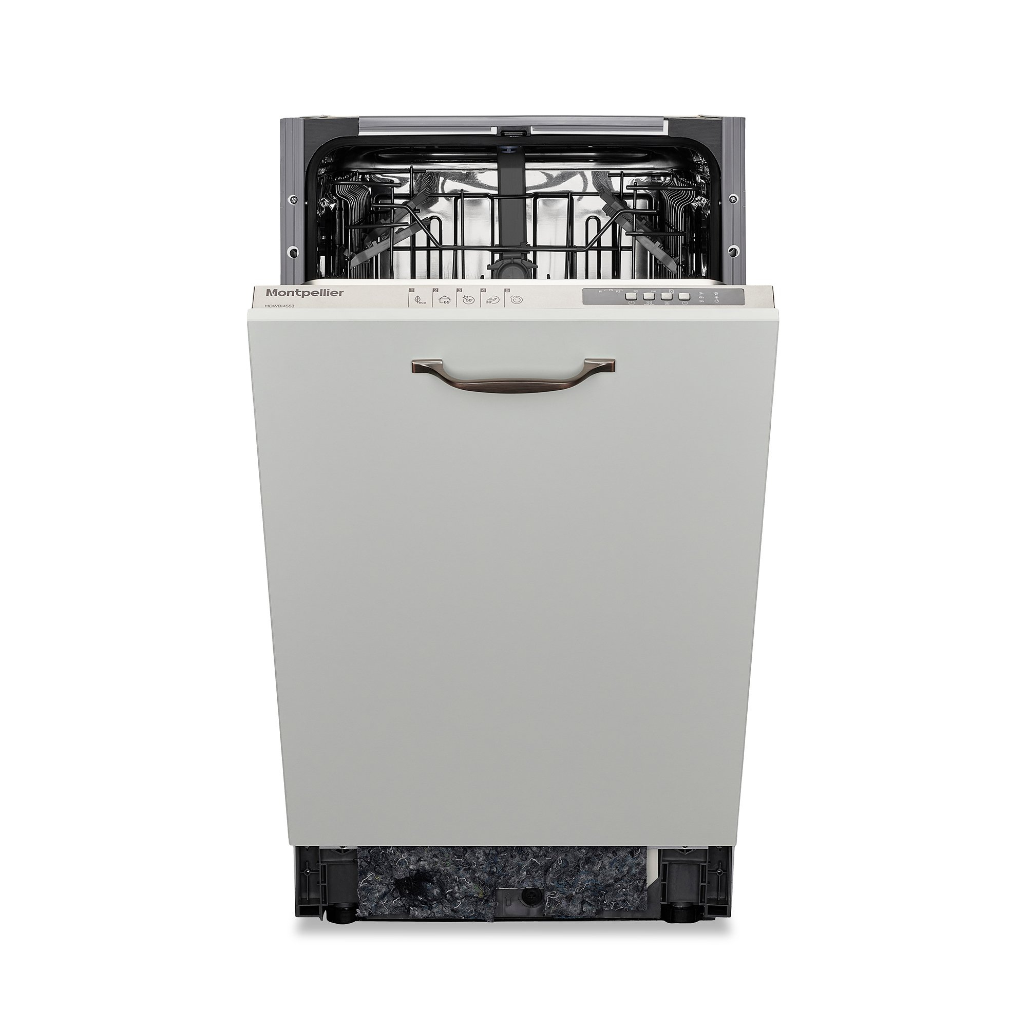Montpellier MDWBI4553 BuiltIn Slimline Dishwasher
