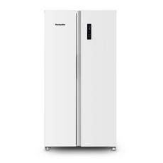 Montpellier MSBS442W 91cm Freestanding American Fridge Freezer - White