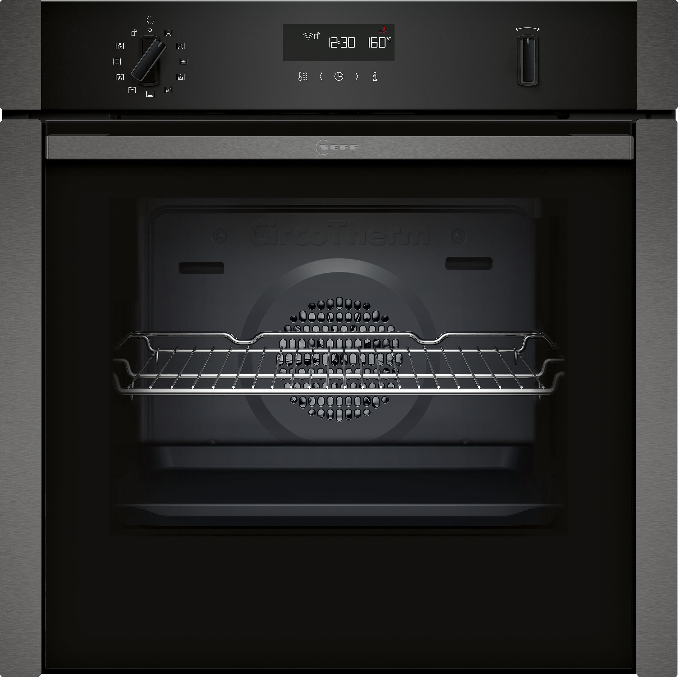 NEFF B6ACH7HG0B N50 Built-In Single Electric Oven
