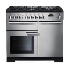 Rangemaster PDL100DFFSS Professional Deluxe Dual Fuel Range Cooker - Stainless Steel