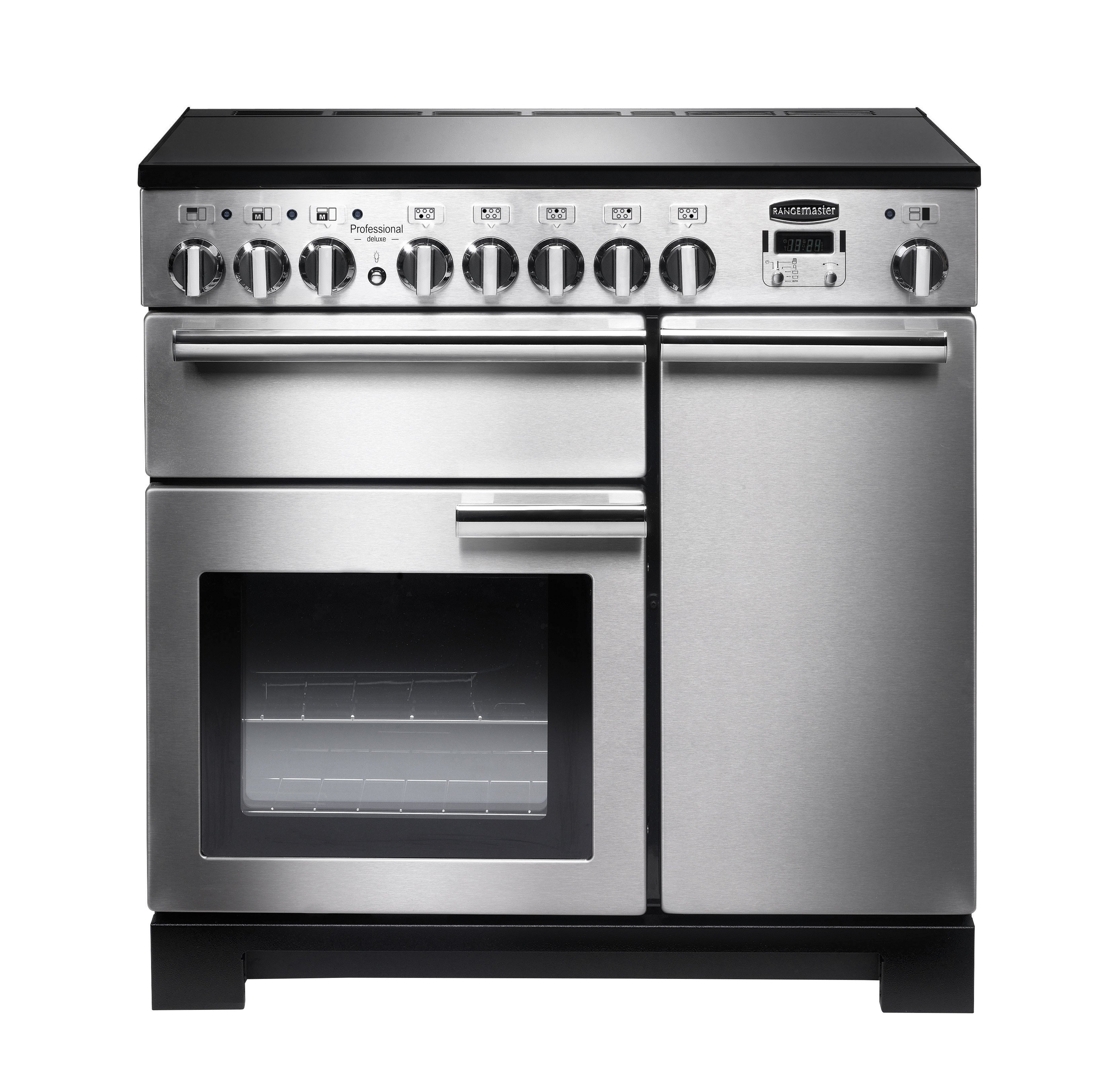 Rangemaster PDL90EISS Professional Deluxe Induction Range Cooker