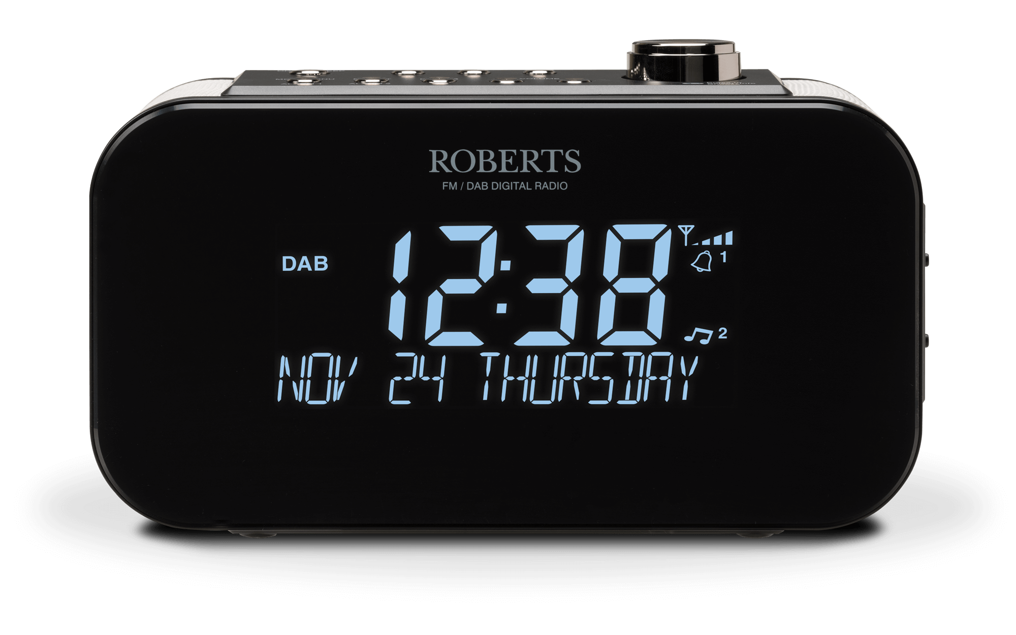 Roberts Radio ORTUS3BK Large Display Clock Radio