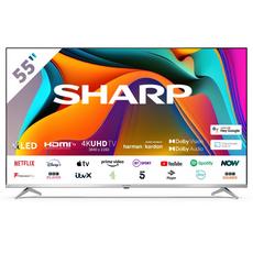 Sharp 4T-C55FP1KL2AB 55" 4K UHD Android Smart TV