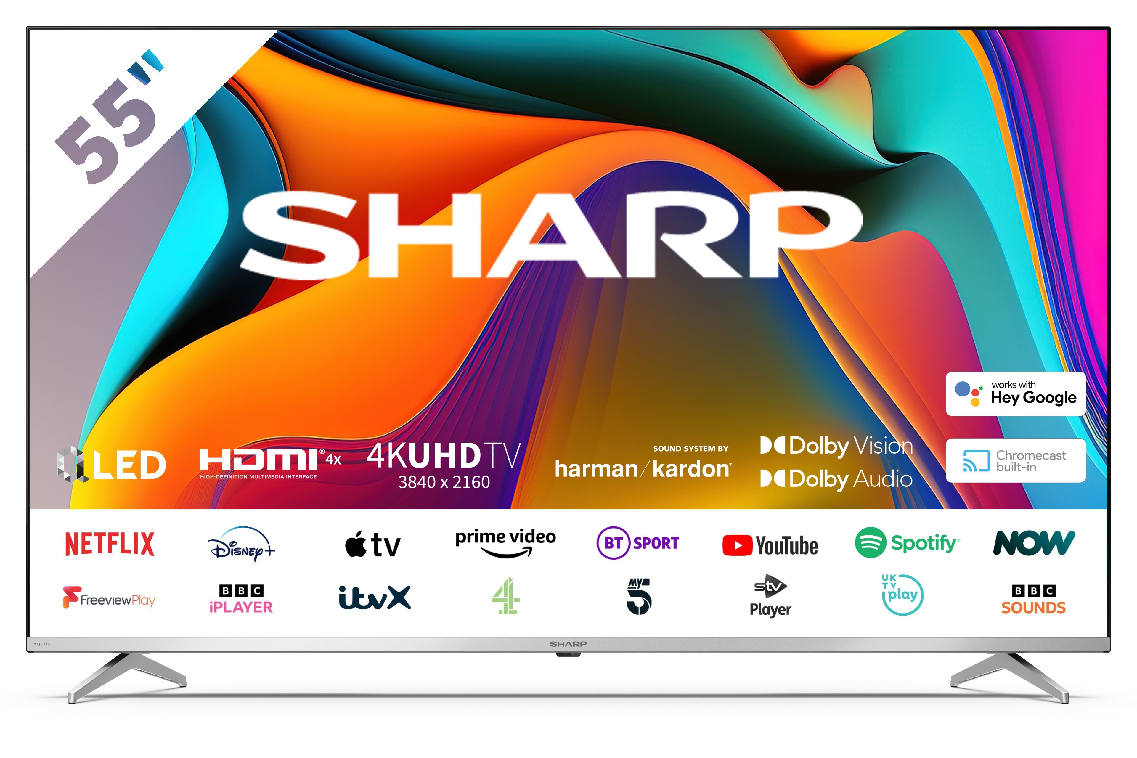 Sharp 55 inch smart shop tv