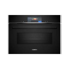 Siemens CM778GNB1B 60cm Built In Compact Oven with Microwave Function - Black