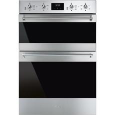 Smeg Classic DOSF6300X 59.7cm Built In Electric Double Oven - Stainless Steel