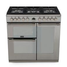 Stoves 444444482 Sterling S900DF 90cm Dual Fuel Range Cooker - Stainless Steel