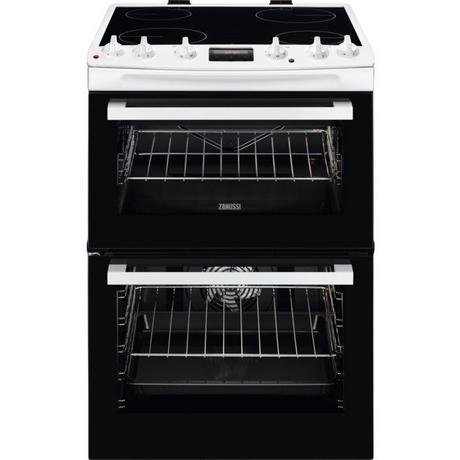 zanussi free standing double oven