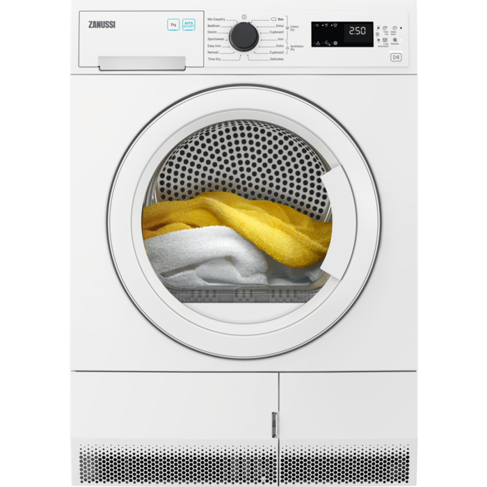 Zanussi ZDC72B4PW 8kg Condenser Tumble Dryer