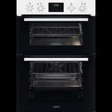 Zanussi ZKHNL3W1 59.4cm Built In Electric Double Oven - White