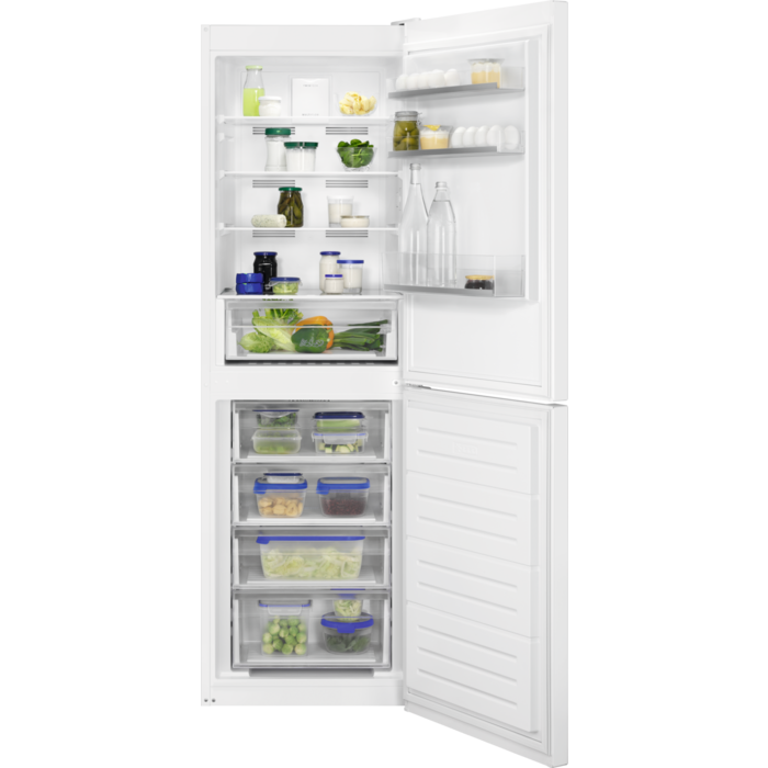 Zanussi 50 50 fridge store freezer integrated