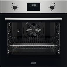 Zanussi ZOHNX3X1 59.4cm Built In Electric Single Oven - Stainless Steel