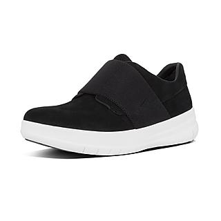 Fitflop™ Women's Sporty-Pop Suede Sneakers Black