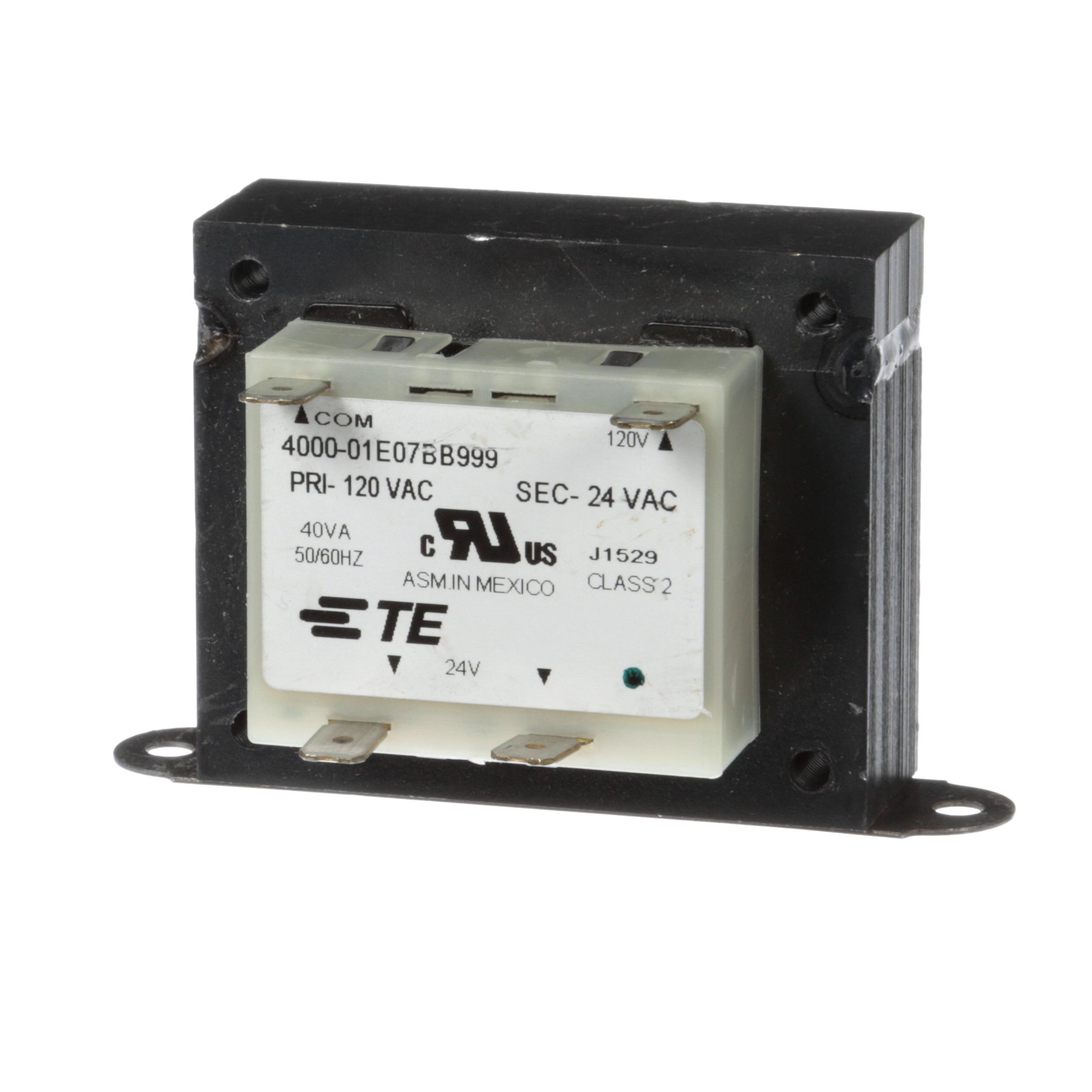 DUKE TRANSFORMER,40VA 120VAC-24VAC ROHS COMPLIANT 25/CTN | Part #175516