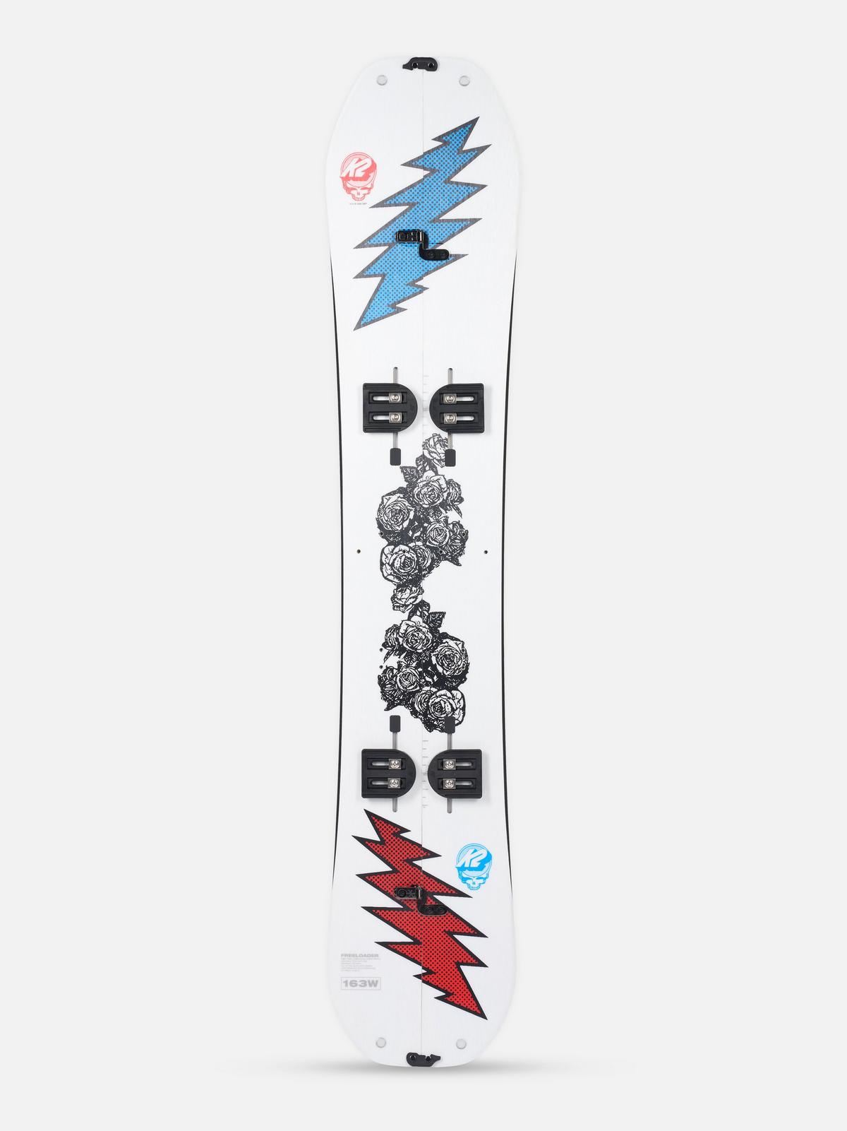 K2 x Grateful Dead QS Freeloader Split Package 2023 K2 Skis and K2