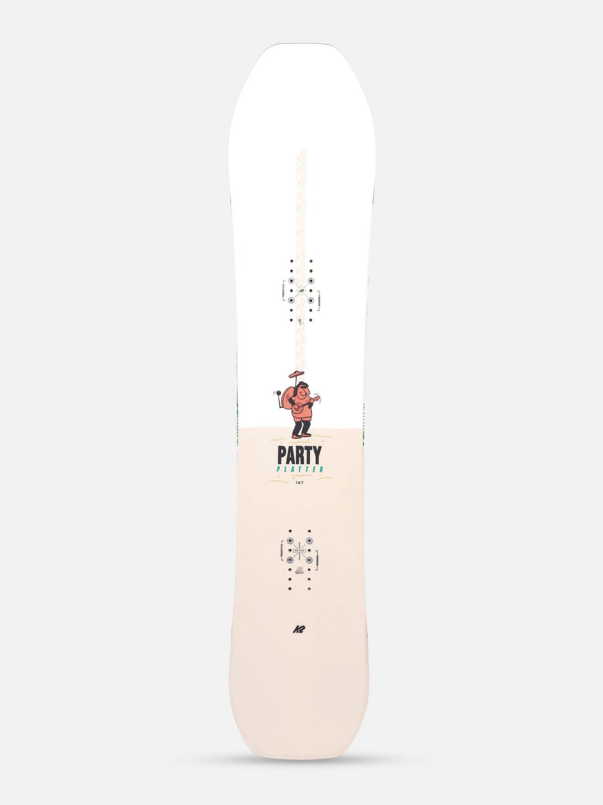 K2 Party Platter Unisex Snowboard 2023 | K2 Skis and K2 Snowboarding